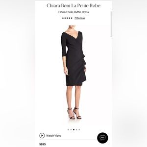 Black Chiara Boni La Petite Robe Dress